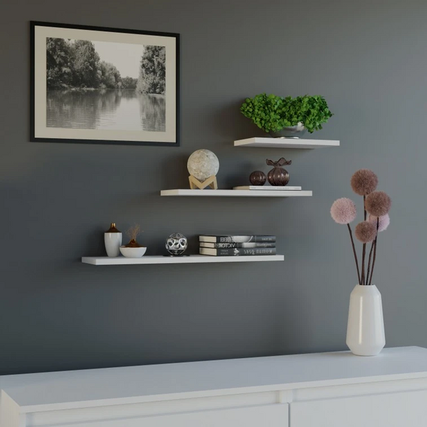 3-Pieces Wall-Mounted Shelves