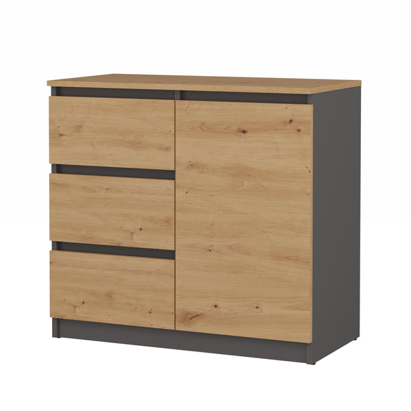 1 Door 3 Drawer Sideboard