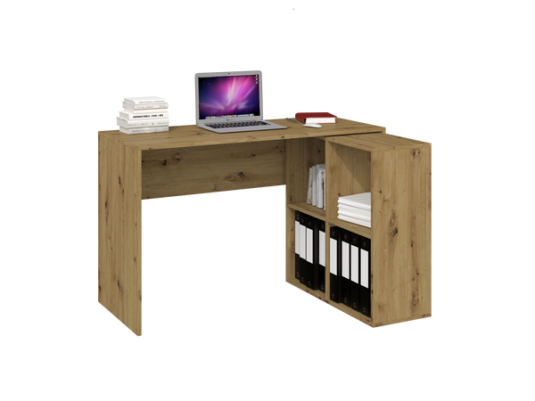 Desk With Shelves