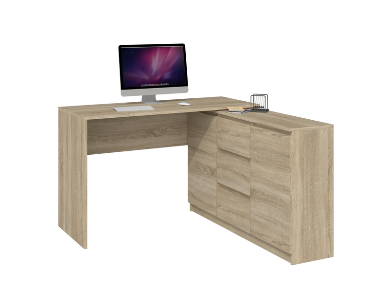 PLUS 2D3S Corner Desk