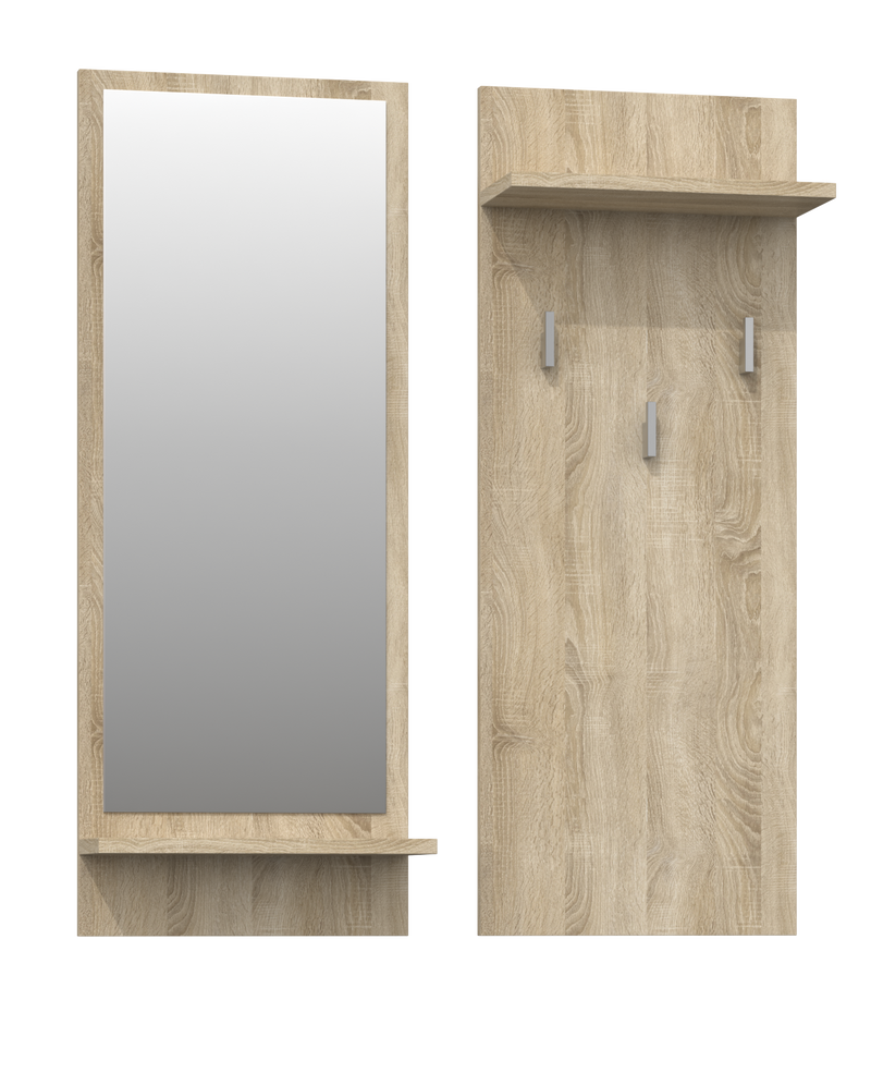 Riva Coat Rack and Mirror