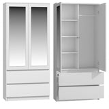 SS-90 Malwa Mirror Wardrobe