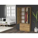 SS-90 Malwa Mirror Wardrobe