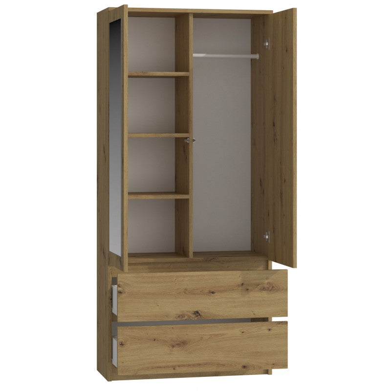 SS-90 Malwa Mirror Wardrobe