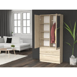 SS-90 Malwa Mirror Wardrobe